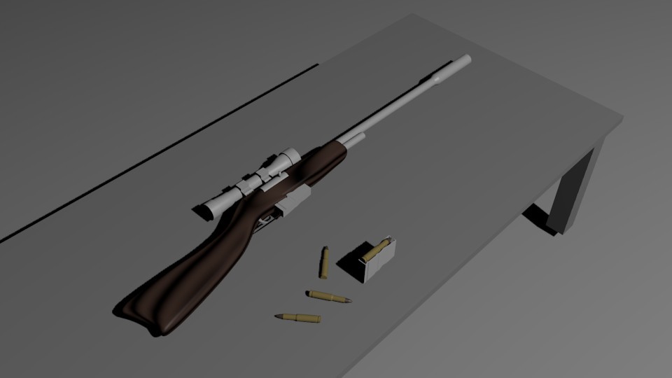 Semi-auto Sniper rifle preview image 1